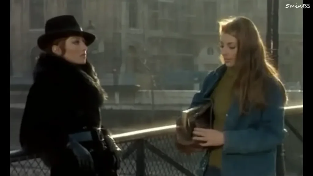 Les Biches 1968 French lesbian psychological drama scene