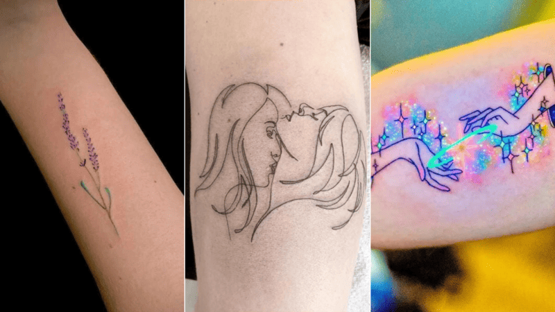 70+ Meaningful Lesbian Tattoo Ideas & Designs LGBTQ+ Tattoo Guide (1)